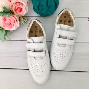 Boden Worn Once White Leather Sneakers